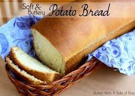 Potato Bread Made With Butter Milk Flour Eggs Mashed Potatoes Potato Bread Is Easy To Make Has Fantas Potato Bread Buttery Potatoes Yeast Bread Recipes