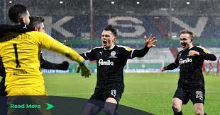 The aspiring bundesliga club also boasts the meanest defense in bundesliga 2 with 14 conceded. Video Holstein Kiel Celebrates After Shock Win Against Bayern Munich