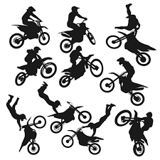 Download Motorcycle Dirt Bike Svg Silhouette Cuttable Design