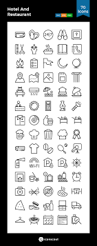Download Hotel And Restaurant Icon Pack Available In Svg Png Eps Ai Icon Fonts Restaurant Icon Icon Pack Icon