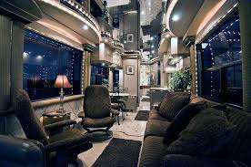 The Five Most Expensive Rvs Luxury Rv Travel Trailer Interior Luxury Bus