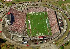 Miami University Redhawks Aerial View Of Fred C Yager