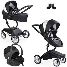 Mima xari stoller 4g (black chassis, camel seat, black & white starter pack). Mima Xari Black White Special Edition 2in1 Pushchair