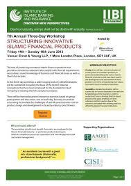 STRUCTURING INNOVATIVE ISLAMIC FINANCIAL PRODUCTS