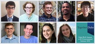 Changing Their Summer Plans, Duke Ph.D. Students Find New Options for  Virtual Employment