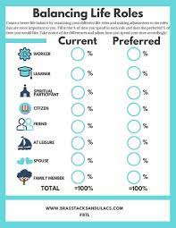 Finding Balance In Your Life Worksheet Freebie Life Balance Finding Balance Balance