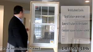 Purchase replacement screens *truscene® insect screens let in over 25% more fresh air than standard andersen fiberglass insect screens. Install America Replacement Window Demonstration Youtube