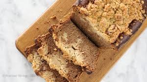 Bake until a toothpick inserted into center comes out clean, 50 to 60 minutes. Banana Crumb Bread Chef Lindsey Farr