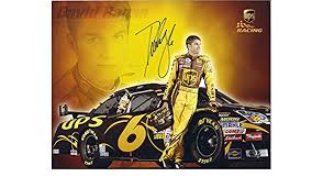 And many more nascar monster energy cup and xfinity series drivers! Autographed 2006 David Ragan 6 Ups Racing Team Roush Signed 9x11 Nascar Hero Card With Coa At Amazon S Sports Collectibles Store