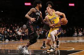 Get a summary of the los angeles lakers vs. Lakers Vs Nets Final Score Brooklyn S Guards Overwhelm L A Silver Screen And Roll