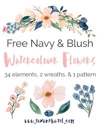 Free Beautiful Watercolor Flowers Fox Hazel Free Watercolor Flowers Watercolor Flowers Free Flower Clipart