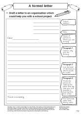 Letter Template Ks2 Google Search Informal Letter Writing Letter Writing Activities Letter Writing For Kids