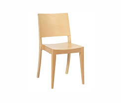 Authentic style set of 2 solid beech dining chairs. Reuben Stacking Wooden Dining Chair For Commercial Use