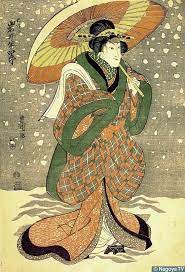 iwai hanshiro vi as nanaaya utagawa toyokuni 1769 1825 五世岩半四郎の七あや 日本画 近代美術 日本美術