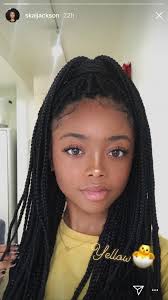 It creates a texture similar to a scaly fishtail, which is where the name comes from. Braided Hairstyles Pinterest Black Girl Back To School Braid Hairstyles Braided Hairstyles Long Ha Rastazopfe Frisuren Braids Rastazopfe Frisuren Haarfarben