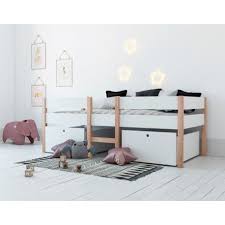 lit avec tiroir rangements et sommiers yann lit tiroir lit enfant rangement idees de lit