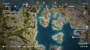 Birds Of A Feather Ac Odyssey Location Ac Odyssey Treasure Hunting For Xenia Side Quests Walkthrough Assassin S Creed Odyssey Guide Gamepressure Com