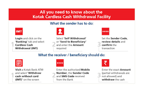 For the same, digilocker has been. Kotak Cardless Cash Withdrawal How To Use Kotak Mahindra Bank S Cardless Cash Withdrawal Facility At Atms The Economic Times
