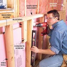 Framing basement walls is the first step for building a room in a basement. Basement Finishing How To Finish Frame And Insulate A Basement Diy