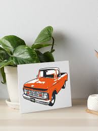 Image result for Orange 1964 Truck