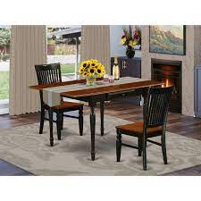 Kitchen & dining room sets : Drop Leaf Dining Table And Hardwood Seat Dining Room Chairs Number Of Chairs Option Overstock 32448440