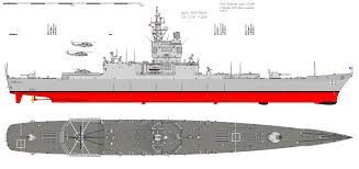 Has anybody draw the uss long beach post 1989 with tomahawk, harpoon, standard missiles and updated radar. Csgn