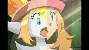 It is vulnerable to ground, rock and water moves. Side By Side Comparison Of Serena Transforms Into Braixen With The Original Clip Youtube