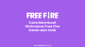 Nickname kalian akan menjadi identitas diri dan tentunya akan sangat bagus jika kalian terlihat dengan nick free fire yang bagus. Cara Membuat Nickname Free Fire Ff Keren Dan Unik Terbaru 2021 Adityatekno