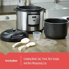Manual Black And Decker Rice Cooker Instructions Black Decker 6 Quart 11in1 Cooking Pot Stainless Steel Pressure Cooker Slow Cooker Multicooker Pr100 See Cooking Bowl Slow Cooker Pressure Cooker Multicooker