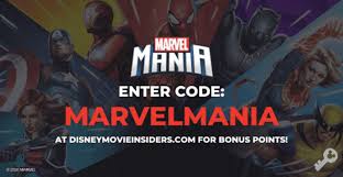 These rewards may vary by game. Disney Movie Insiders Celebrates Marvel Mania Marvel