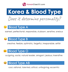 What does korean couple holding hands truly mean? Blood Type Personality In Korea What It Says About You
