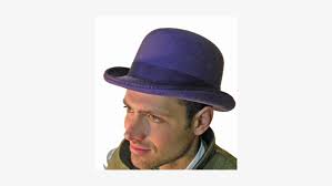 This wool is soft and slightly stiff. Purple Derby Bowler Hat Png Image Transparent Png Free Download On Seekpng