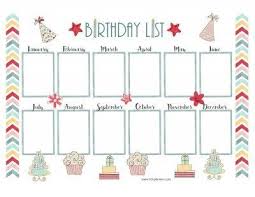 Free Birthday Calendar That Is Customizable Birthday Calendar Birthday Calendar Classroom Birthday Calender