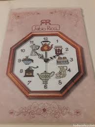 (los precios son apróx, según tamaño del tapete y dibujo). Patron Punto De Cruz Reloj Cocina Fabio Ricci L Comprar Otras Revistas Y Periodicos Modernos En Todocoleccion 145763986