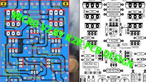 1600w power amplifier class g pcb layout electronic circuit. Layout Driver Power Micro V2 By R2r Pcb Design Youtube