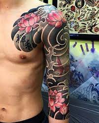 Japanese Tattoo Sleeve By Swallowhiro Japanese Tattoo Designs Japanese Tattoo Tattoos