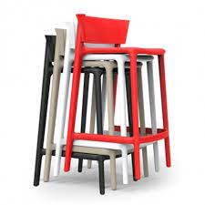 Aujourd'hui dimanche 1 août 2021, faites vous plaisir grâce à notre sélection tabouret de bar industriel empilable pas cher ! Tabouret De Bar Empilable Avec Dossier Africa 85 Par Vondom