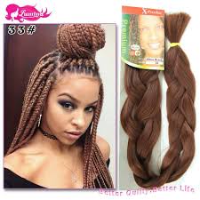 30 pretty chignon hairstyles + what it is & a history; Xpression Color 30 Box Braids Novocom Top