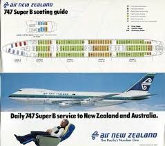 Air New Zealand 747 Seating Chart Advert Air New Zealand