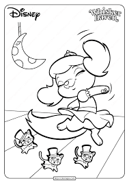 Free printable princess palace pet coloring page of midnight. Printable Palace Pets Pumpkin Pdf Coloring Page Coloring Pages Disney Coloring Pages Palace Pets