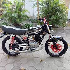 Rx king joss modifikasi / seperti halnya desain rx king monster rilisan tahun 1990. Modifikasi Rx King Road Race Drag Simple Lengkap Gambar