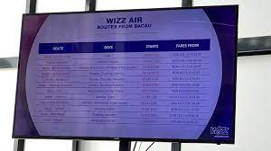 Cele mai ieftine linii aeriene. Wizz Air Introduce 12 Rute CÄƒtre 6 È›Äƒri De Pe Aeroportul BacÄƒu Ziarul De BacÄƒu