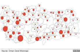 Jun 16, 2021 · yangın, samsun'un canik ilçesinin gaziosmanpaşa mahallesi'nde bulunan tek katlı metruk bir binada meydana geldi. Turkiye Nin Orman Yanginlari Haritasi