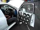 Huge car speakers