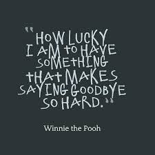 Browse our collection of farewell quotes and sayings. I Am Lucky Quotes Quotesgram
