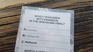 A team of editors takes feedback from our visitors to keep trivia as up to date and as accurate as possible. One Hell Of A Question From The Obsessed With Afl Trivia Game R Afl