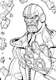 Check spelling or type a new query. Marvel Thanos Coloring Page Free Printable Coloring Pages For Kids