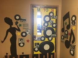 Motown Black History Month Door Decor Black History Month Art Black History Bulletin Board Black History Month Crafts