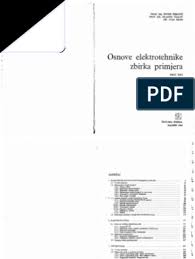 Check other websites in.my zone. Osnove Elektrotehnike Zbirka Primjere