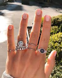 Diamond Sapphire Evil Eye Ring Evil Eye Ring Moonstone Engagement Ring Stylish Rings